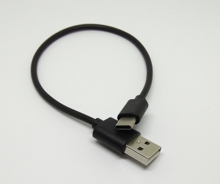 USB - USB Type-C кабель зарядки и передачи данных 25см