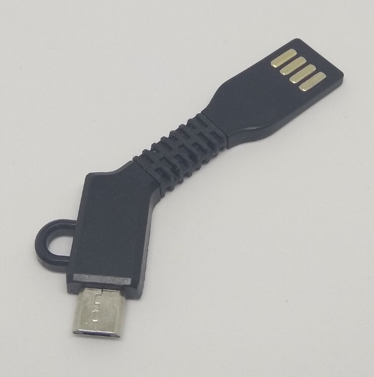 USB - microUSB брелок кабель зарядки и синхронизации