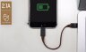  USB - Lightning (iphone) металлический брелок, кожаный кабель зарядки и передачи данных 14 см